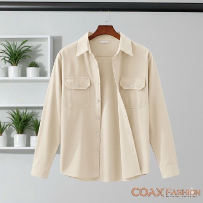 Oxford Double Pocket Full sleeves Shirt