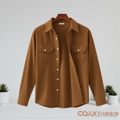 Oxford Double Pocket Full sleeves Shirt