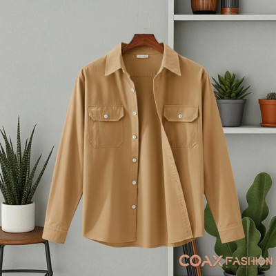 Oxford Double Pocket Full sleeves Shirt