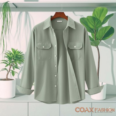 Oxford Double Pocket Full sleeves Shirt