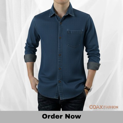 PREMIUM SINGLE POCKET DENIM SHIRT