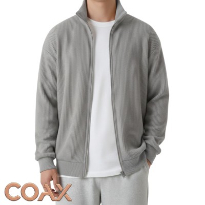 Men's Rib Jacket (Full zipper)