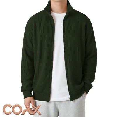 Men's Rib Jacket (Full zipper)