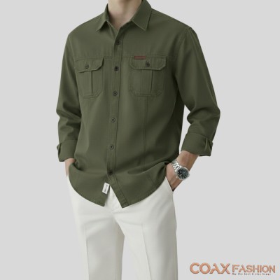 Double Pocket Full Sleeves Shirt
