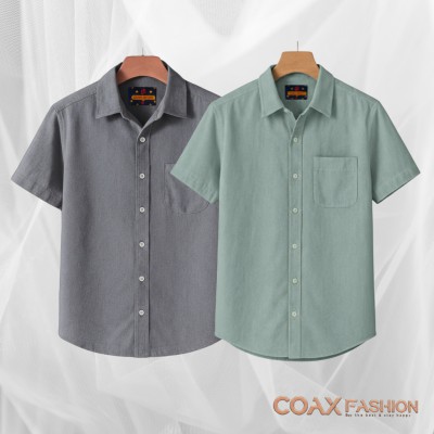 2 Pc Premium Kaizar cotton Half Sleeve Shirt