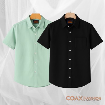 2 Pc Premium Kaizar cotton Half Sleeve Shirt