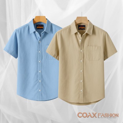 2 Pc Premium Kaizar cotton Half Sleeve Shirt