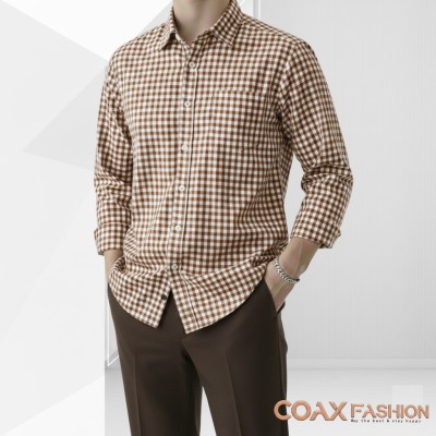 Men's Full Sleeve Grameen Check Shirt