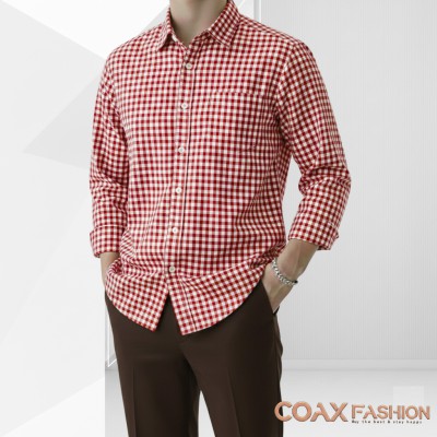 Men's Full Sleeve Grameen Check Shirt