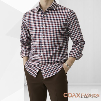 Men's Full Sleeve Grameen Check Shirt