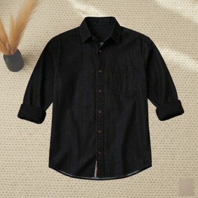 Premium Summer-Weight Denim Shirt