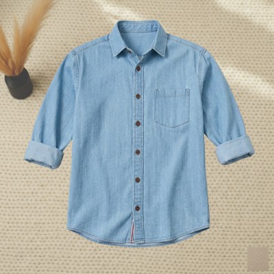 Premium Summer-Weight Denim Shirt